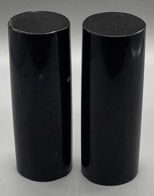 Tourmaline, Black harmonizer (set of 2) - Click Image to Close
