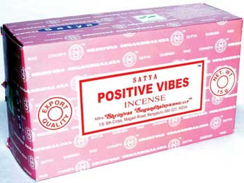 Positive Vibes satya incense stick 15 gm - Click Image to Close