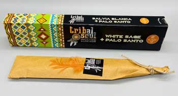 15gm White Sage & Palo Santo tribal soul - Click Image to Close